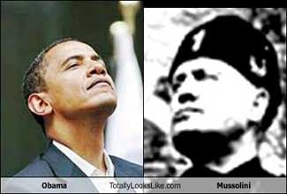 Obama Mussolini Obama Mussolini